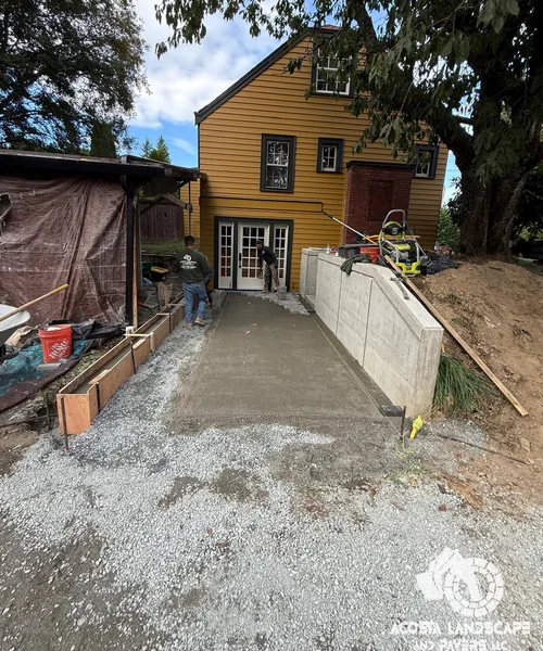 Paver Installation, Hardscape Steps & Drainage System in Seattle 